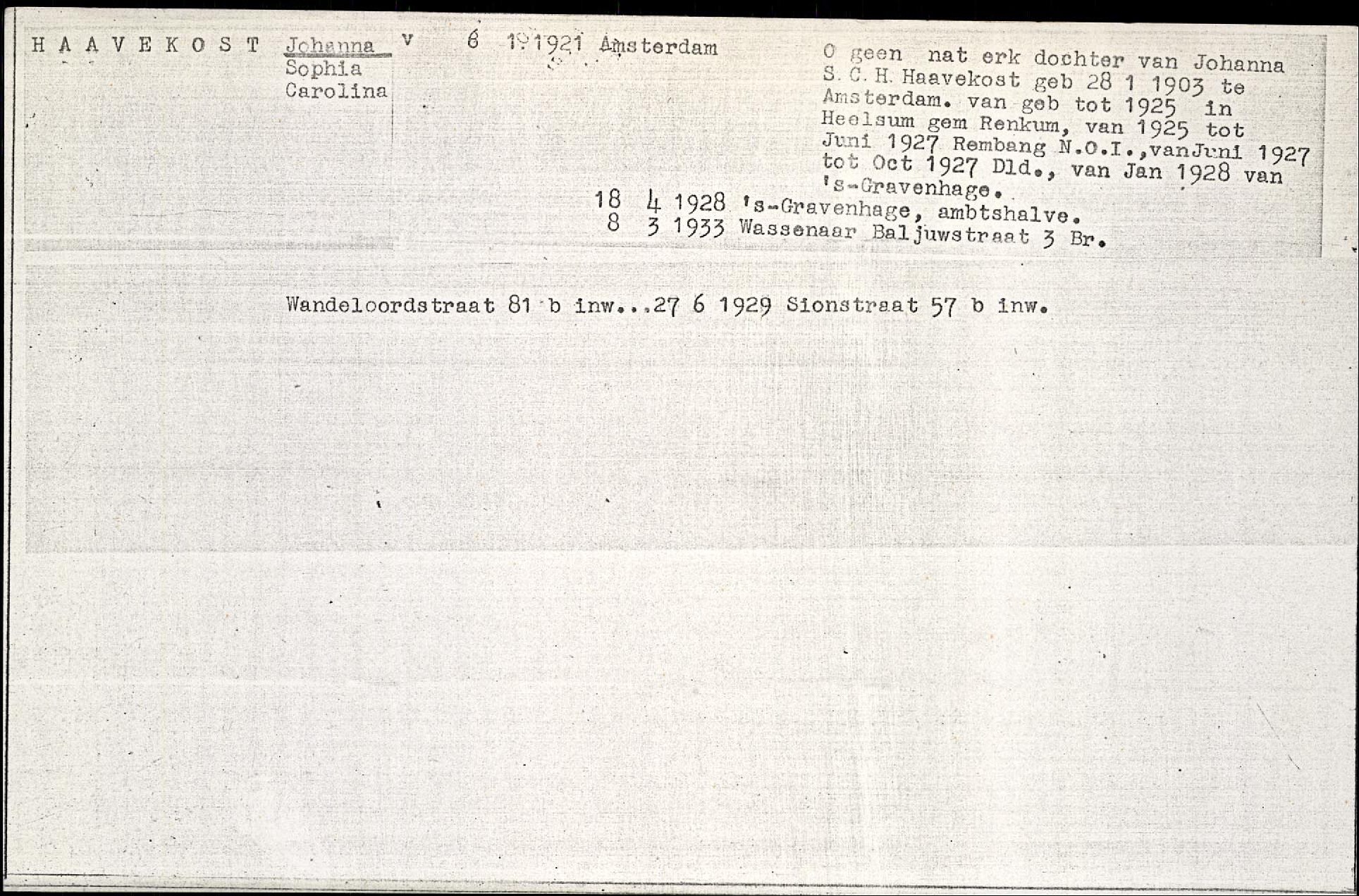 digitale stamboom Rotterdam